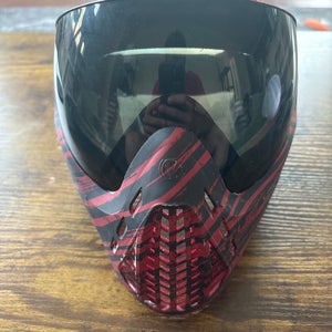 Virtue Ascend Paintball Mask Red/Black (Used)