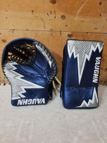 Vaughn SLR4 Pro Carbon Custom Glove & Blocker (Used)