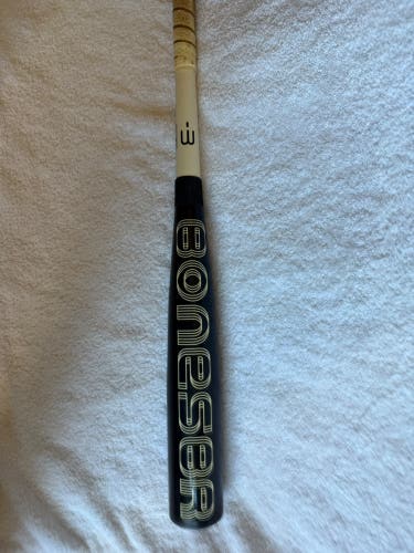2023 Warstic Bonesbr Hybrid. Reverse color 33" 30oz (-3) BBCOR, Barely used!
