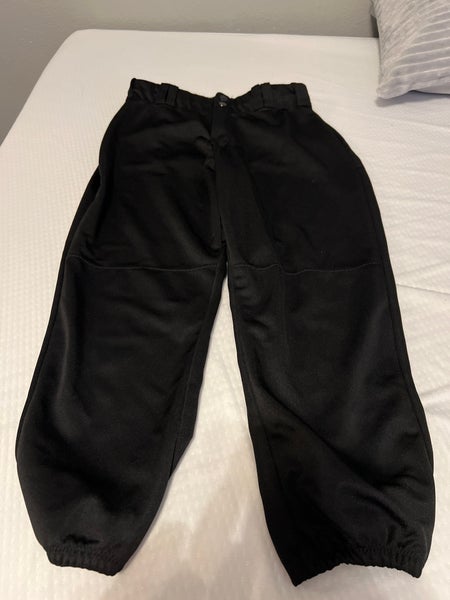 Black Unisex Adult Large Alleson Game Pants (Used)