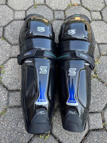 Senior SherWood Code Encrypt 14" Shin Pads (Used)