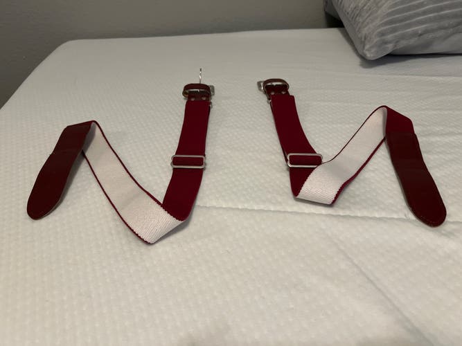 2 Maroon Baseball belts