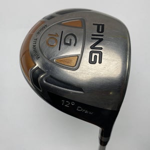 Ping G10 Draw Driver 12* ULT129 Ladies Graphite Womens RH