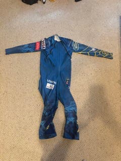 Men's Medium/Large 2020 USA World Cup Downhill Spyder Ski Suit (Used) FIS Legal