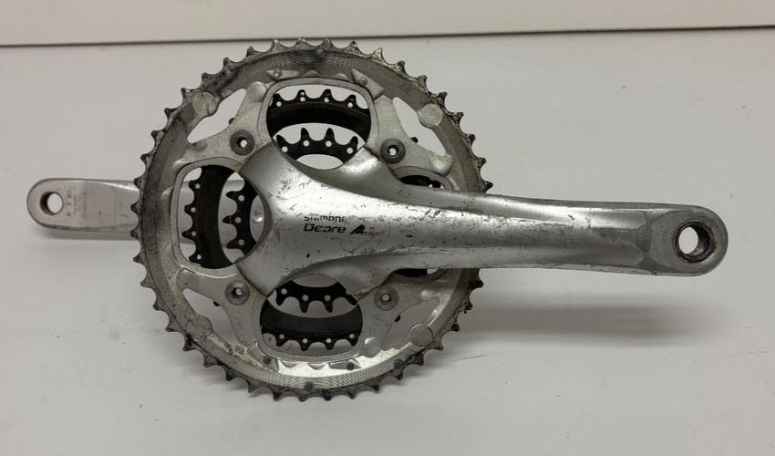 Shimano Deore LX FC-M661 175mm 44/32/22 Silver Aluminum Triple Crankset