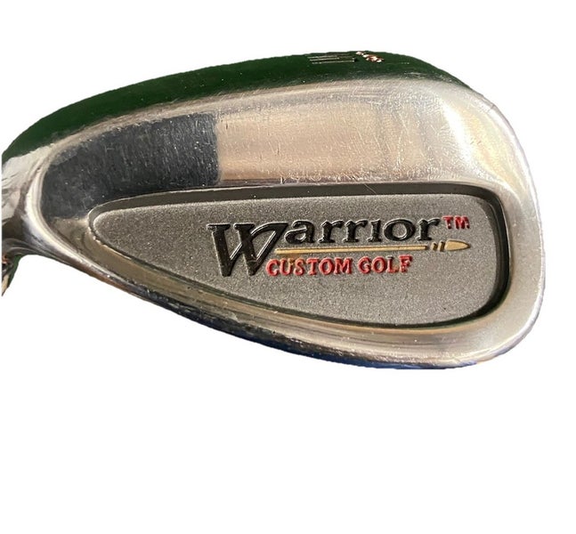 Warrior Golf Stainless Lob Wedge 60* LH Men's Stiff Steel 35.5" New Jumbo Grip