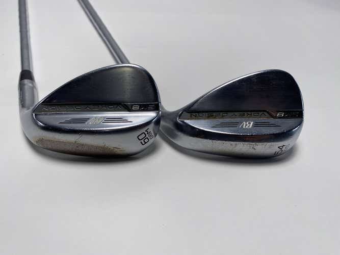 Titleist Vokey SM8 Tour Chrome Wedge Set 54* 10 | 60* 8 KBS Tour-V 110g Stiff RH