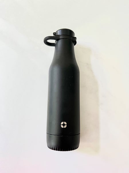Ello Riley 18oz black slim VACUUM Insulated STAINLESS Steel Water BOTTLE