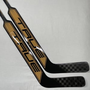 NEW True HZRDUS 7X4 Goalie Sticks, 26”, Vegas Gold, Regular Hand - 2 Pack
