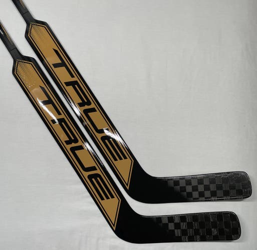 NEW True HZRDUS 7X4 Goalie Sticks, 26”, Vegas Gold, Regular Hand - 2 Pack