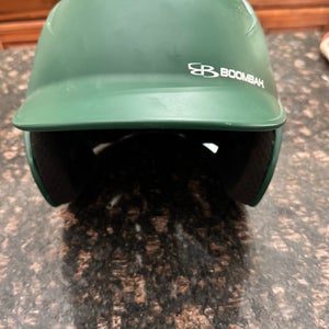 Green Boombah helmet