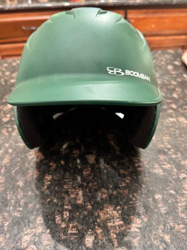 Green Boombah helmet