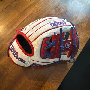Wilson A2000 1786 11.5 Infielders Glove Royal Stars and Stripes