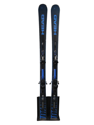 Used 2024 Head Supershape E-Titan Skis (170cm) w/ Tyrolia PRD 12 Bindings - Good