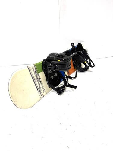 Used 540 SURF W NEW XS FIVEFORTY BINDING Boys Board/Binding White 100 cm 11860-S000295082