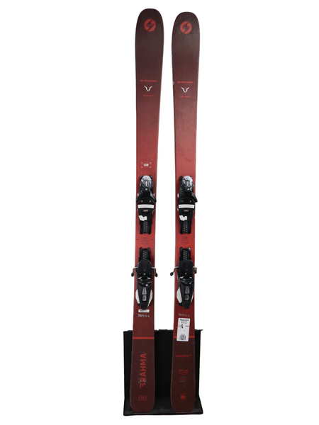 Used 2022 Blizzard Brahma 88 Skis (177cm) w/ Look NX 12 Bindings - Good