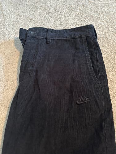 Nike Corduroy Black Pants