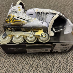 Mission INHALER Size 5 Fit 2 Roller Hockey skates