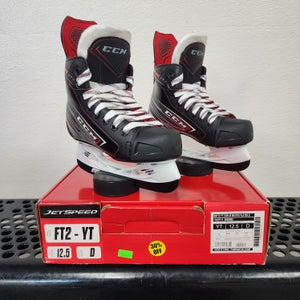 CCM JetSpeed FT2 Youth Hockey Skates - Size 12.5 (New)