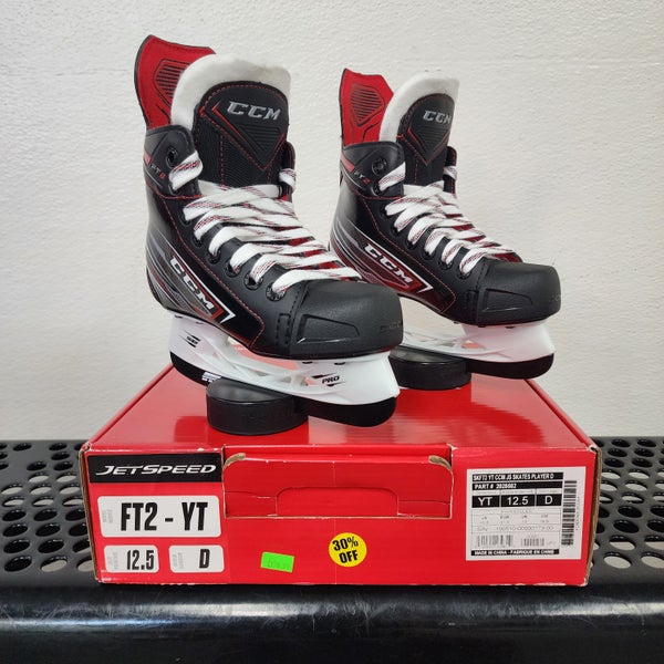 CCM JetSpeed FT2 Youth Hockey Skates - Size 12.5 (New)