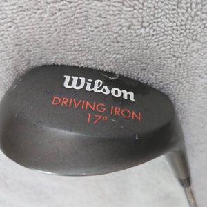 Men's 1 iron Wilson Right Handed Stiff Flex Steel Shaft (Used)