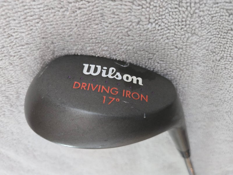 Men's 1 iron Wilson Right Handed Stiff Flex Steel Shaft (Used)