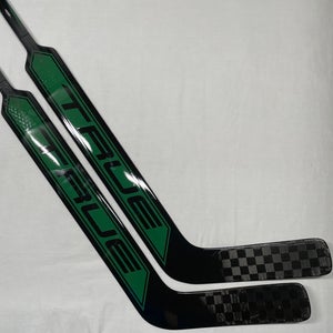 NEW True HZRDUS 7X4 Goalie Sticks, 25”, Green, Regular Hand - 2 Pack