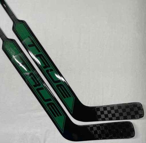 NEW True HZRDUS 7X4 Goalie Sticks, 25”, Green, Regular Hand - 2 Pack