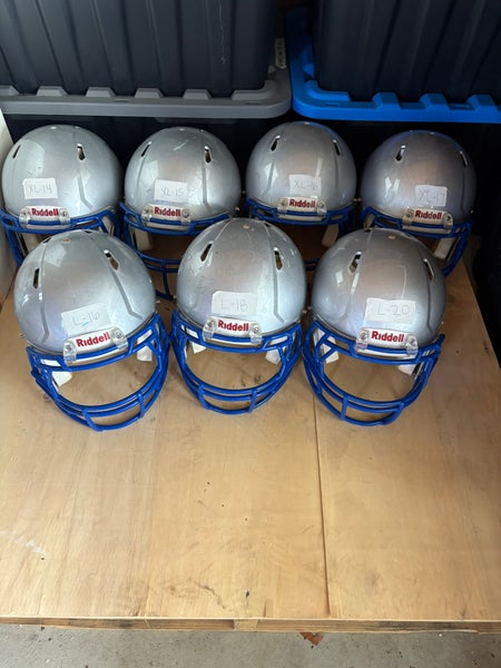 7 Riddell Speed Helmet Bundle (Used)