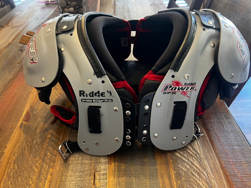 Medium Adult Riddell Power SPX Shoulder Pads (Used)