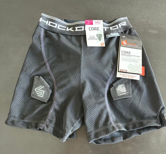 Youth Girls Hockey Shock Doctor Pelvic Protector, New
