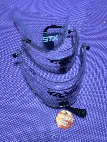 3 New Lacrosse Goalie Throat Guards