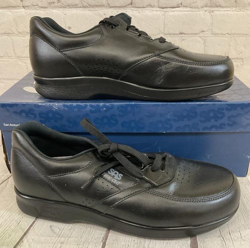 SAS 0092-013 Men's TIME OUT Leather Walking Shoes Black US 9 N