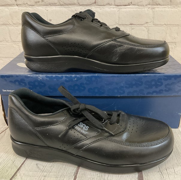 SAS 0092-013 Men's TIME OUT Leather Walking Shoes Black US 9 N