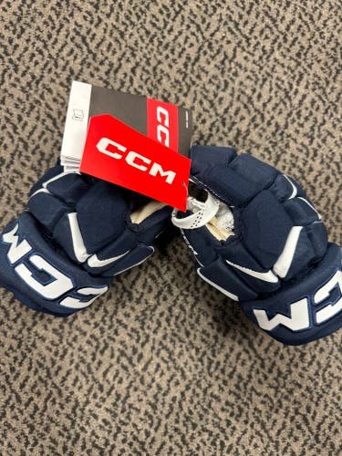 CCM Navy Jetspeed FT680 10” Gloves