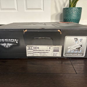 Mission Inhaler ac1 Inline Skates Regular Width Size 9.5 (New)
