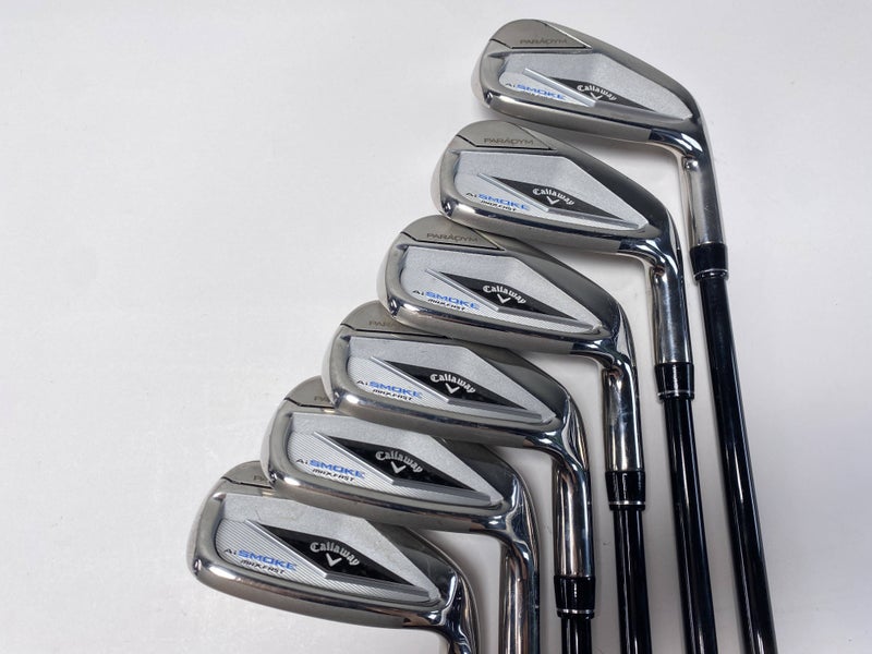 Callaway Paradym Ai Smoke Max Fast Iron Set 7-PW+GW+SW Tensei Blue SR RH NEW