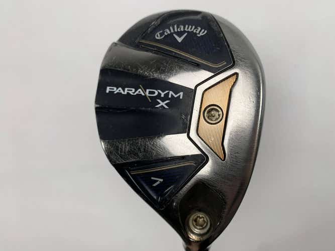 Callaway Paradym X 7 Hybrid 30* Aldila Ascent 50g Senior RH Midsize Grip