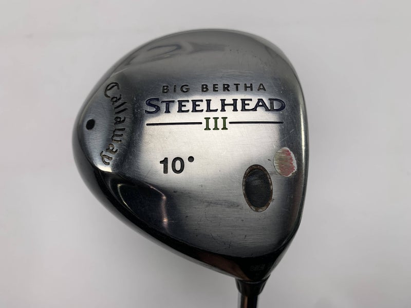 Callaway Steelhead III Driver 10* Uniflex Steel Mens RH