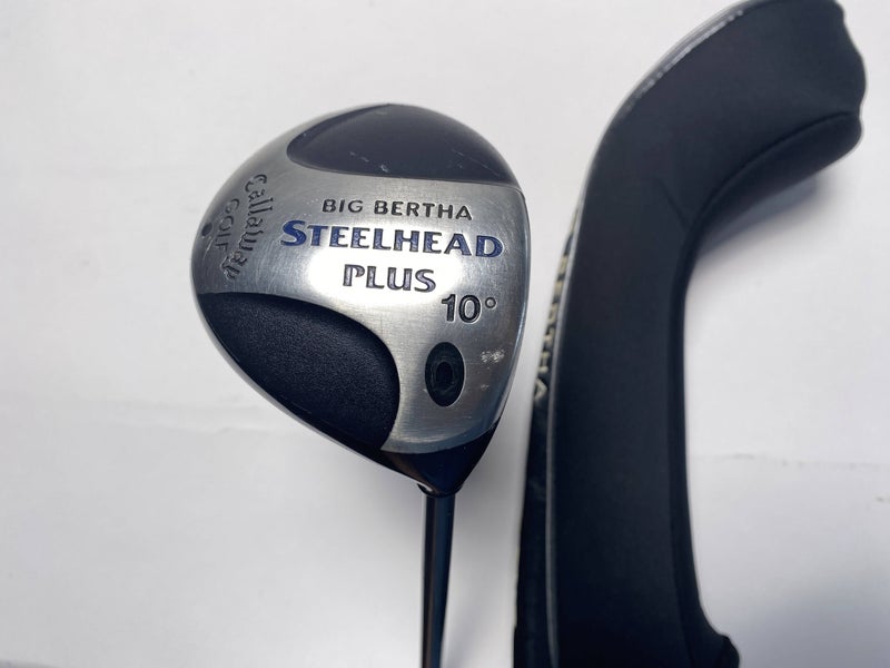Callaway Steelhead Plus Driver 10* Big Bertha Regular Graphite Mens RH HC