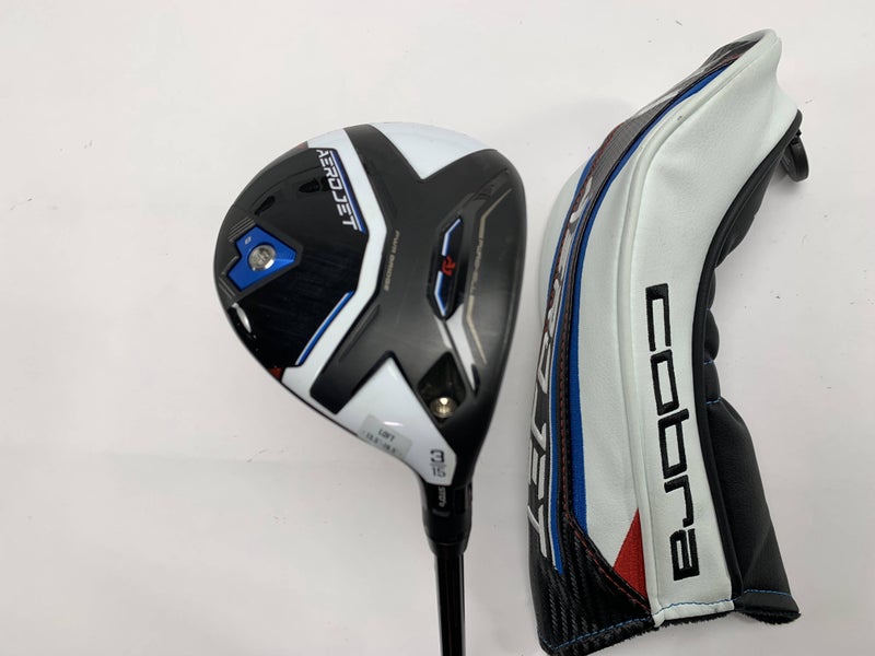 Cobra AeroJet 3 Fairway Wood 15* Kai'li Blue 60g Regular Graphite Mens RH HC