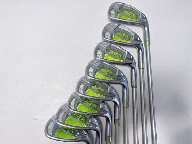 Cobra AMP Iron Set 5-PW+GW+SW Aldila 50g Ladies Graphite Womens RH
