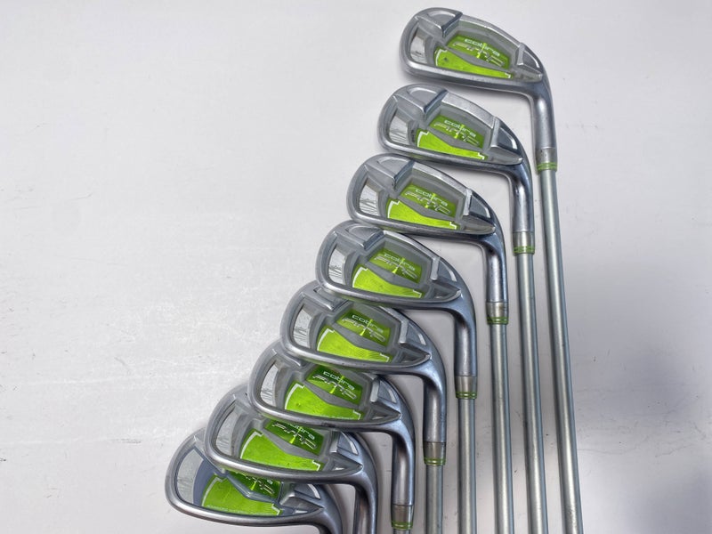 Cobra AMP Iron Set 5-PW+GW+SW Aldila 50g Ladies Graphite Womens RH