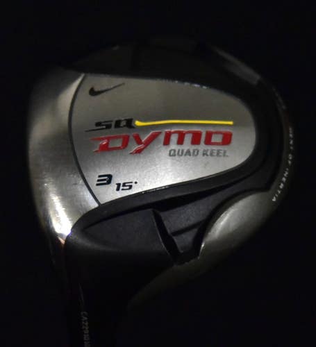 NIKE 5Q DYNAMO 3 WOOD, LOFT: 15, SHAFT: 44", STIFF FLEX, LH