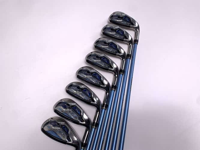 Cobra S2 Ladies Iron Set 5-PW+GW+SW Aldila DVS-2 Ladies Graphite Womens RH