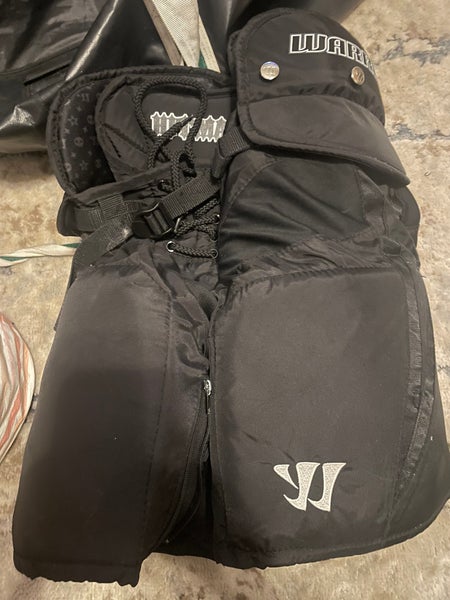 Medium Junior Warrior Hitman Hockey Pants Pro Stock (Used)