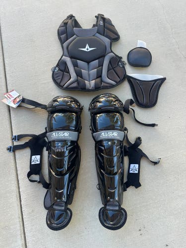 NEW Allstar S7 Axis Catchers Leg Guards & Chest Protectot