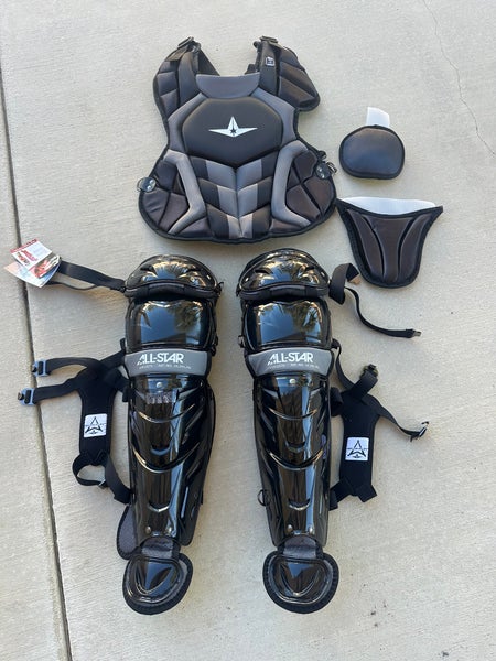 NEW Allstar S7 Axis Catchers Leg Guards & Chest Protectot