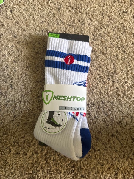 White Men's Large/Extra Large Adrenaline Socks (New) All American Game