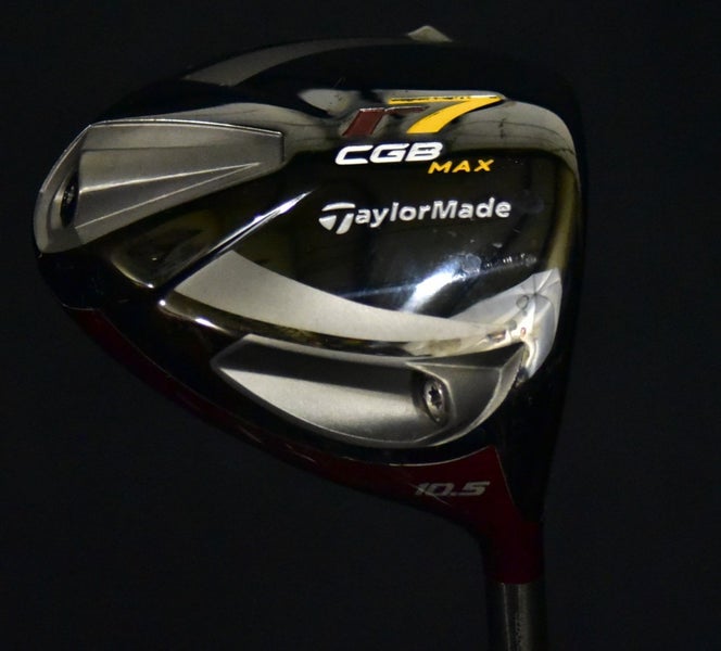 TAYLORMADE R7 CGB MAX DRIVER, LOFT: 10.5, SHAFT: 45.5", REGULAR FLEX, RH